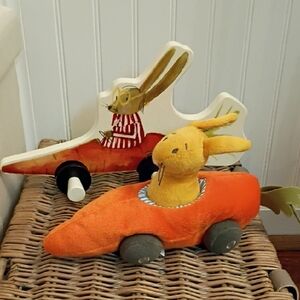 Adorable Ikea Fabler Wall Hook & Plush Set